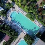 Abano Grand Hotel Pool oben - Abano Grand Hotel